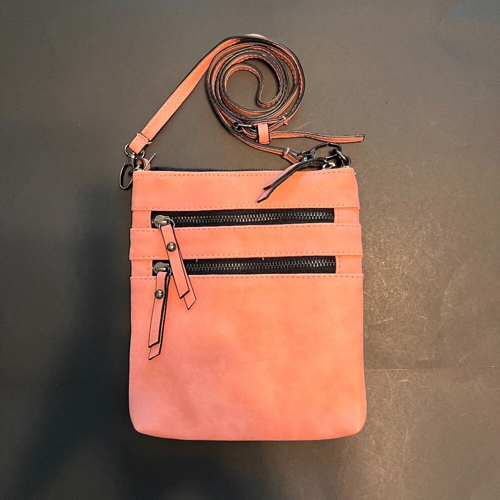 Pink Crossbody Man Made Materials NWOT